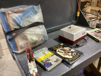 BIG LOT OF STAINED GLASS + SUPPLIES