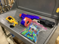 NERF GUNS AND AMMO