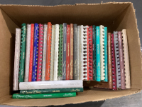 BOX OF COMPANY&rsquo;S COMING COOKBOOKS
