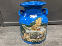 PAINTED CREAM CAN