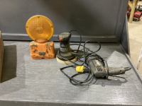 WEN 6&rdquo; ORBITAL SANDER, SKIL PROFESSIONAL DRILL, BATTERY POWERED BEACON LIGHT