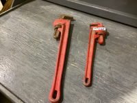 2 PIPE WRENCHES - WESTWARD + MCC