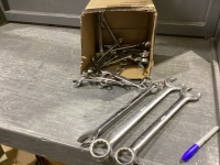 BOX OF WRENCHES - ASSORTED BRANDS