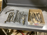 FLAT OF WRENCHES - MOSTLY MASTERCRAFT, ONE FORD WRENCH