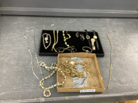 COSTUME JEWELRY, AND WATCHES, - SOME VINTAGE