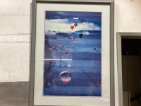 HOT AIR BALLOON LANDING FIELD PICTURE