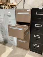 4- DRAWER BROWN LEGAL FILING. CABINET