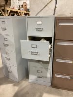 4-DRAWER LEGAL FILING CABINET - GREY
