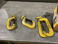 BOX WITH 6 CLAMPS - BRINK + COTTON , TAYLOR FORBES, REX,