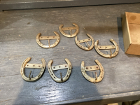HORSE SHOES MADE INTO HANGERS