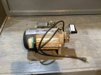 ELECTRIC OVER HYDRAULIC MOTOR - HAS HYDRAULIC PUMP MOUNTED ON IT