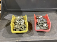 2 BINS WITH MAGNETIC DOOR CATCHES