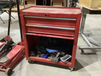 ROLLING TOOL CHEST W/ SOME TOOLS