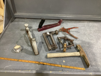 BOX MISC COLLECTIBLE TOOLS