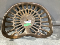 DEERING ANTIQUE TRACTOR SEAT
