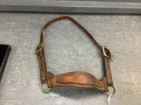 CALF SHOW HALTER - LEATHER