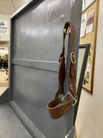 CALF SHOW HALTER - LEATHER