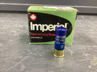 (20) LIVE ROUNDS IMPERIAL 12 GA #5 SHOT. 2 3/4"...PAL REQUIRED FOR PURCHASE