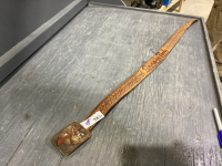 SNAP- ON BELT BUCKLE + BELT