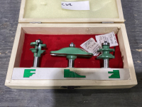 WOOD BOX W/ 3 ROUTER BITS
