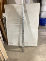 (2) METAL BOTTOM DOOR GUIDES