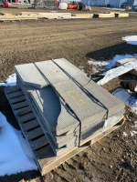 Pallet of chipped and broken patio blocks