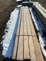 Bundle of 16 foot one by six spruce