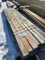 Pallet of 14 foot spruce boards