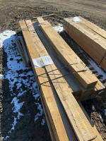 Bundle of treated timbers