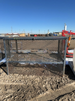 Steel mesh storage cage