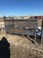 Steel mesh storage cage
