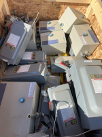Crate of panel boxes
