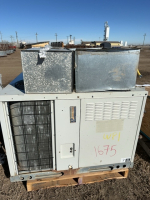 Forced air furnace with cooling unit