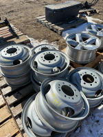 8 New Steel Dual Trailer rims