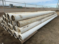 28 pieces of 12 inch gated pipe