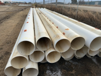 25 pieces of 12 inch gated pipe