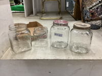(4) OLD JARS