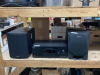 SONY DIGITAL AUDIO/VIDEO CONTROL CENTRE & (3) SPEAKERS