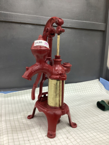 ANTIQUE CAST & BRASS KITCHEN WATER PUMP - MANSFIELD BARNES MFG CO.