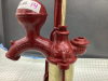 ANTIQUE CAST & BRASS KITCHEN WATER PUMP - MANSFIELD BARNES MFG CO. - 2