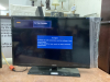 37" SAMSUNG FLAT SCREEN TV WITH REMOTE