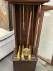 TEMPUS FUGIT RIDGEWAY GRANDFATHER CLOCK - NEEDS SOME REPAIR - 2