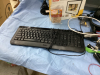 BOX W/ DIGITAL FRAME, DESK LAMP, KEYBOARD, MOUSE, COMPUTER. SPEAKER, HEADPHONES ETC - 4