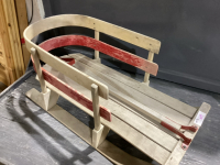 KIDS WOODEN SLED