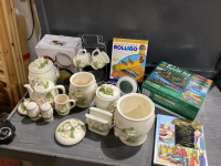 2 BOXES: PUZZLES & TEA SET