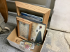 (2) BOXES MISC DECOR - "PEOPLE" SNACK FEEDER, PLUG-IN SCENTSY, FRAMES, RESIN COWBOY & CALF ORNAMENT - 4