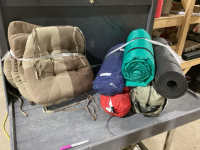 CHAIR CUSHIONS, TENT(S) AND PADS