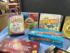 BOX OF GAMES - CRANIUM,SCRABBLE, PICTIONARY, TROUBLER, TABOO, BATTLESHIP ETC - 2