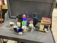 BLACK & DECKER BREW N GO, THERMOS, GO CUPS, MUGS