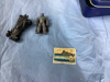 BOX OF MISC COLLECTIBLES - SPOCK COOKIE JAR, METAL DRAGON, DIE CAST MOTORCYCLE, MAXAM JACK KNIFE - 4
